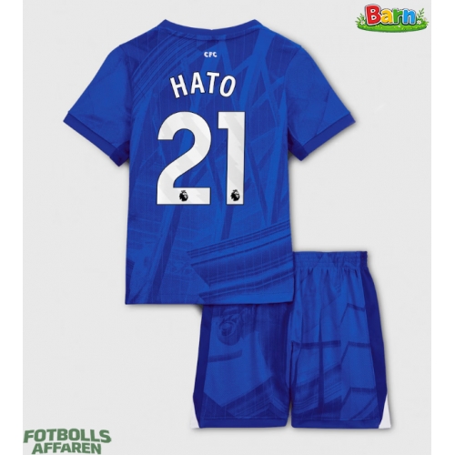 Chelsea Jorrel Hato #21 Hemmaställ Barn 2025-26 Kortärmad (+ Korta byxor)